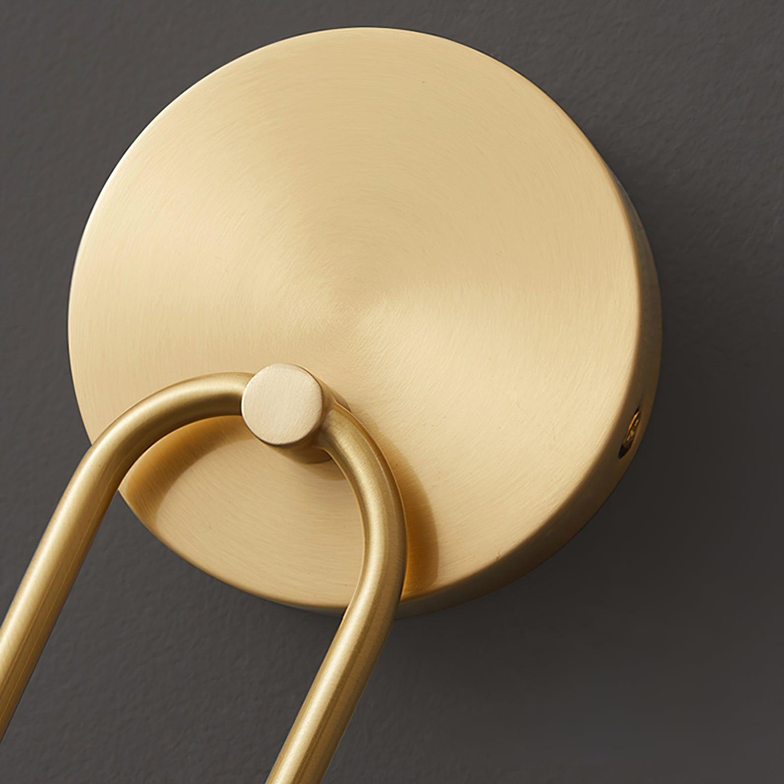 Kirixy Brass Whimsical Wall Lamp-Neutral Decor