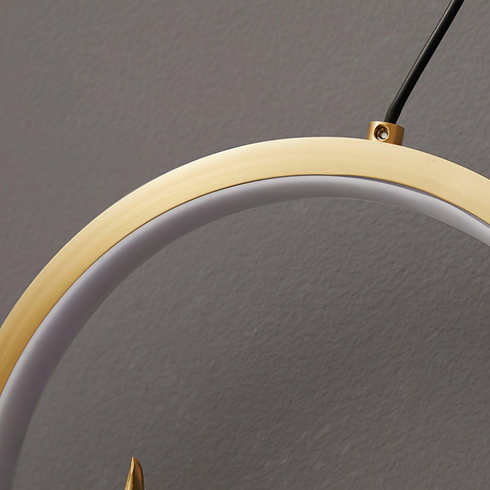 Kirixy Brass Whimsical Wall Lamp-Neutral Decor