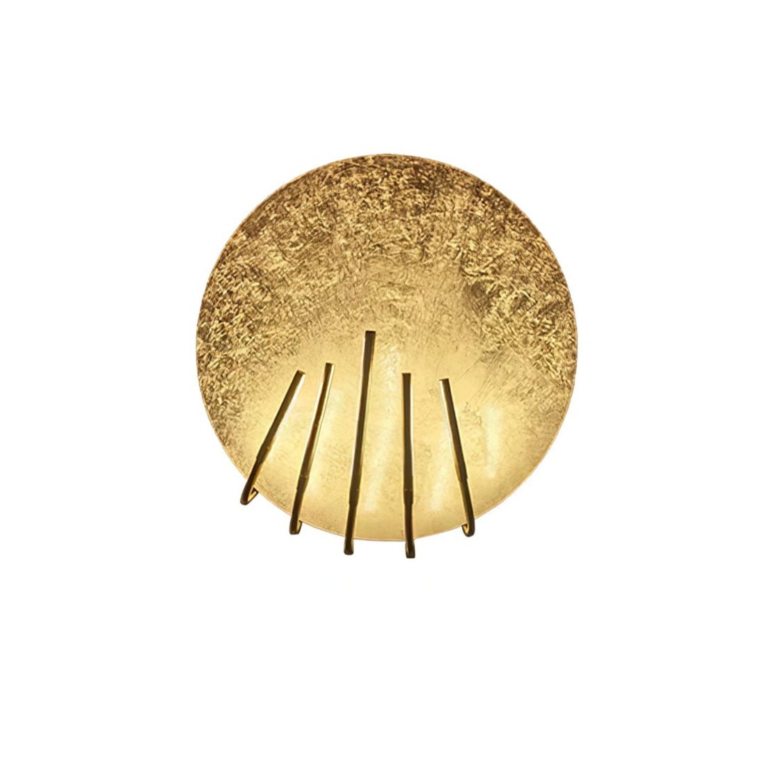 Golden Aura Wall Light-Neutral Decor