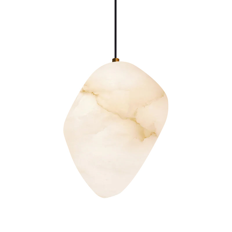 Ralen Pendant Lamp Alabaster Brass Sophistication-Neutral Decor
