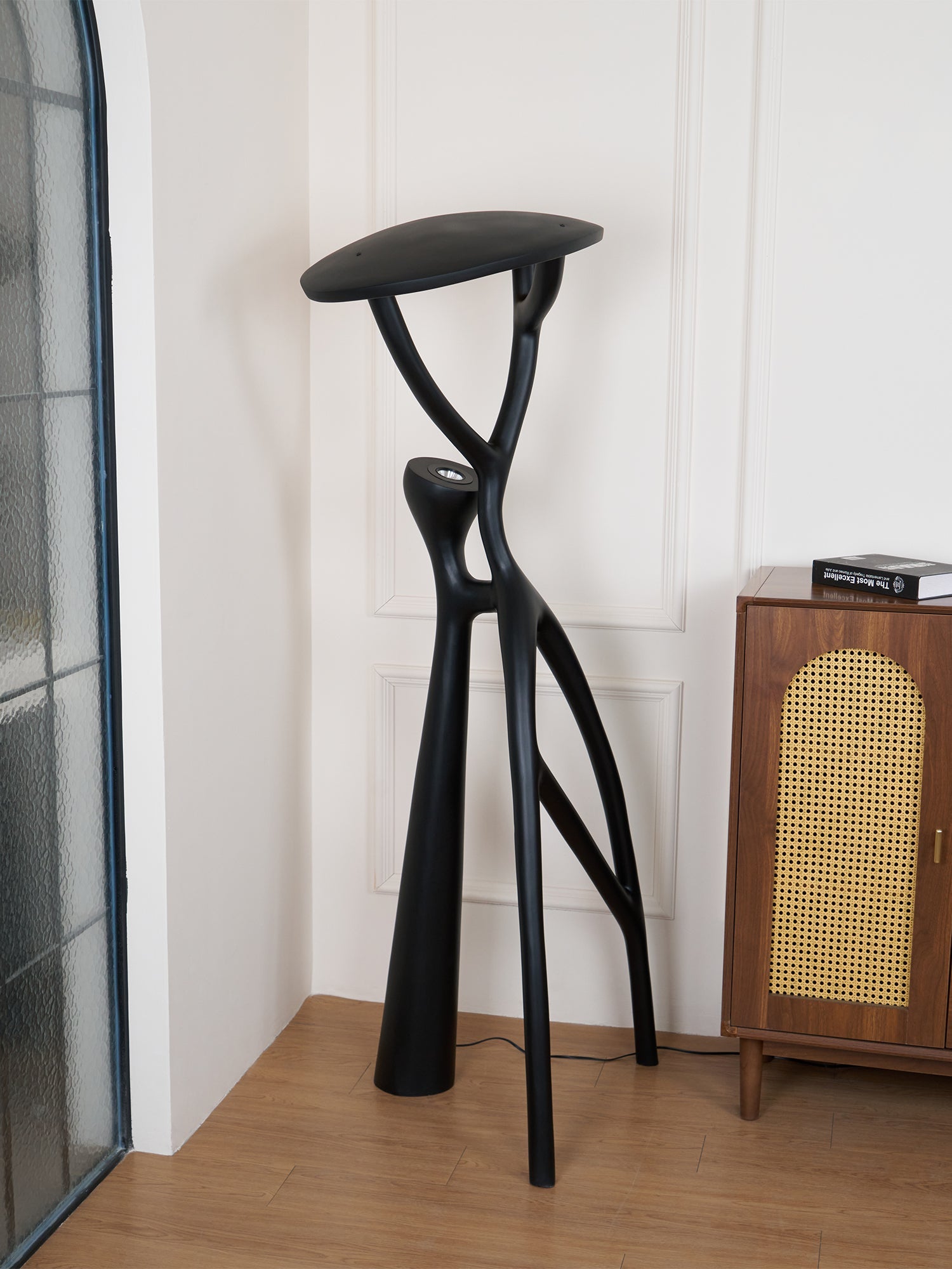 Gothic Tree Sculpture Floor Lamp-Neutral Decor