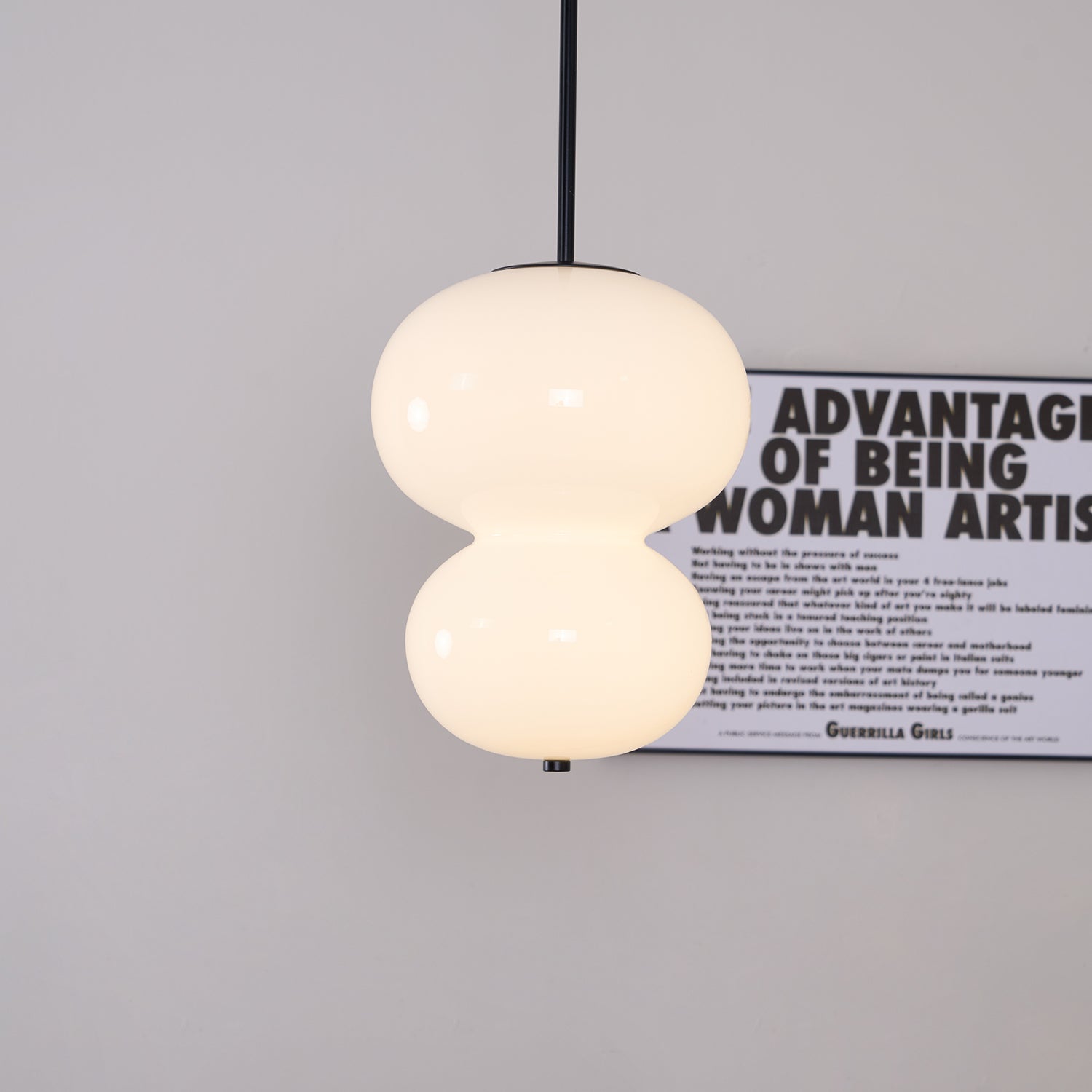 Xalt Minimalist Glass Pendant Light-Neutral Decor