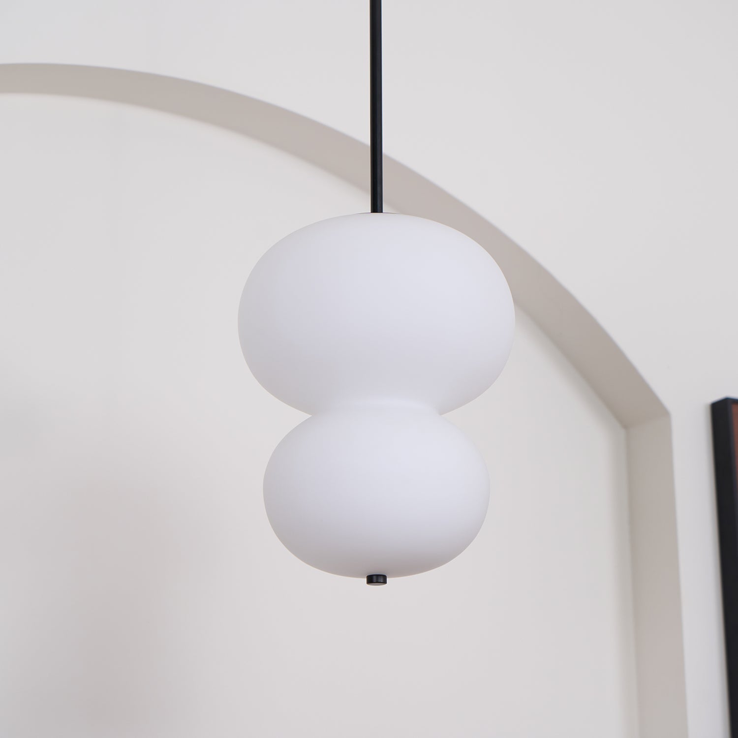 Xalt Minimalist Glass Pendant Light-Neutral Decor