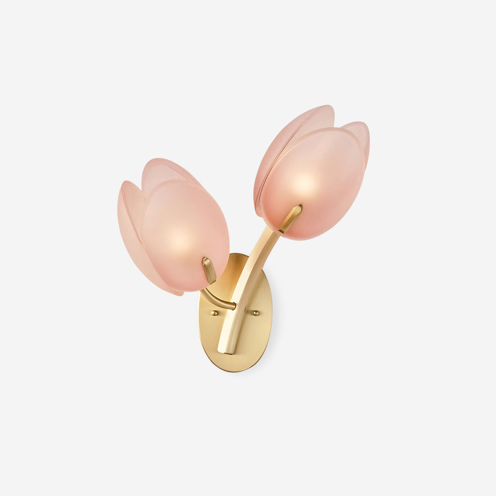 Gudelle Double Tulip Wall Lamp