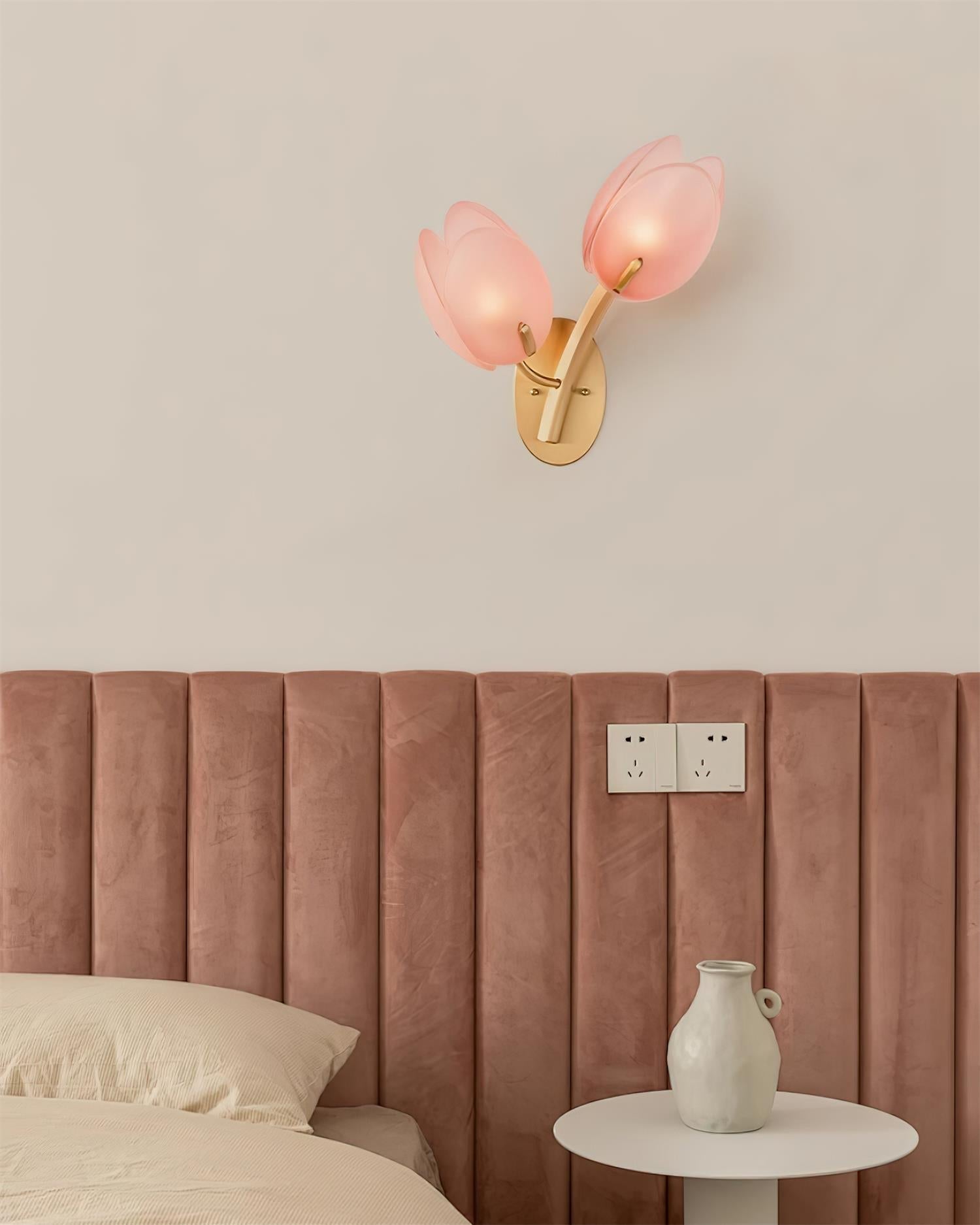 Gudelle Double Tulip Wall Lamp