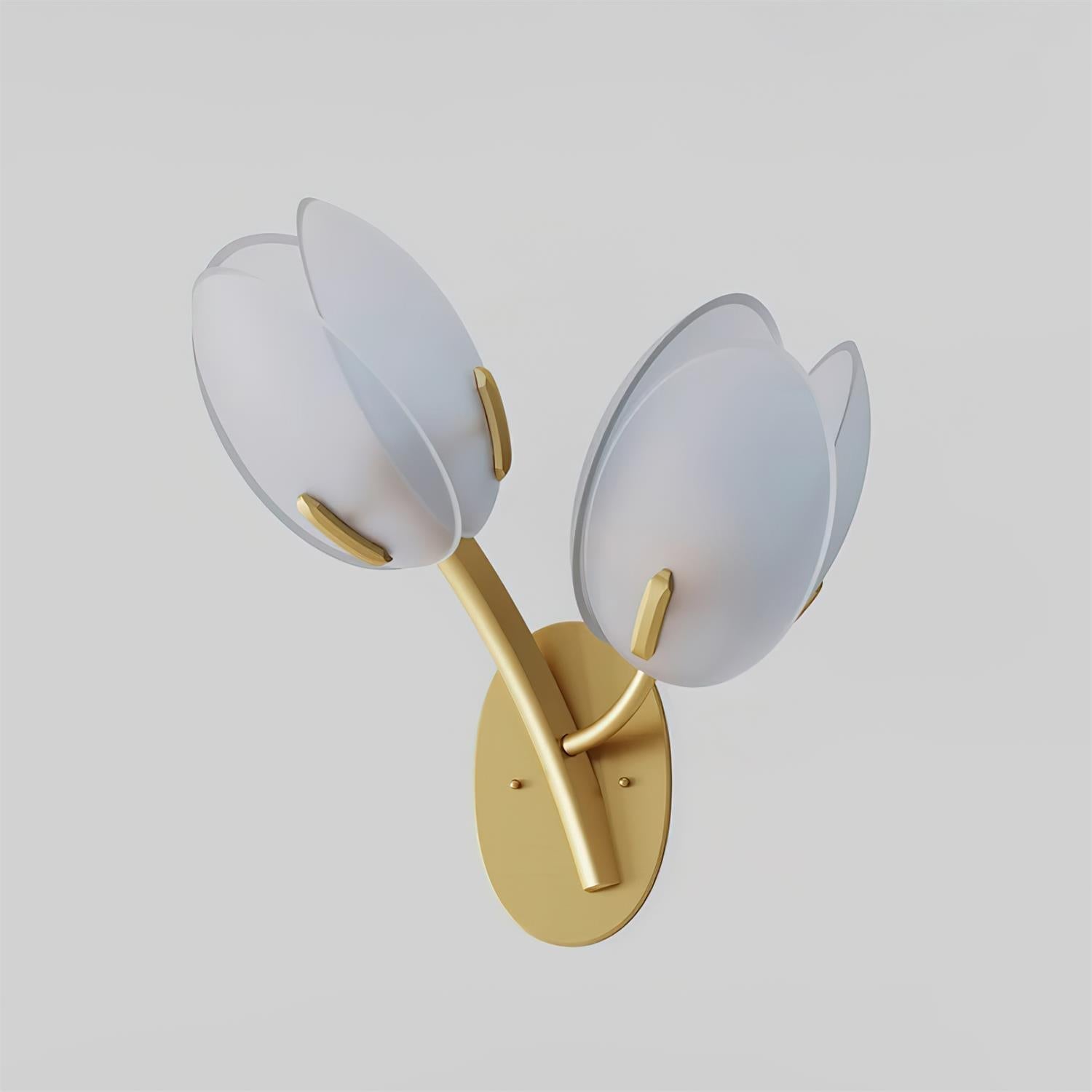 Gudelle Double Tulip Wall Lamp