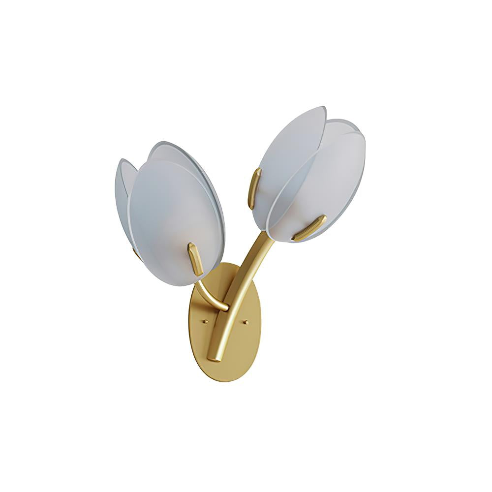 Gudelle Double Tulip Wall Lamp