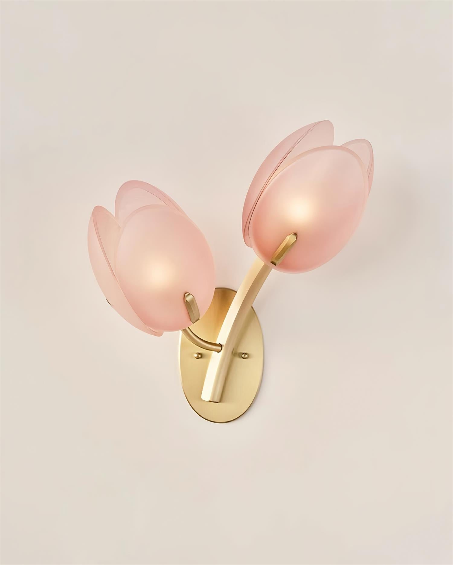 Gudelle Double Tulip Wall Lamp