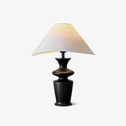 Arius Vintage Wood Table Lamp-Neutral Decor