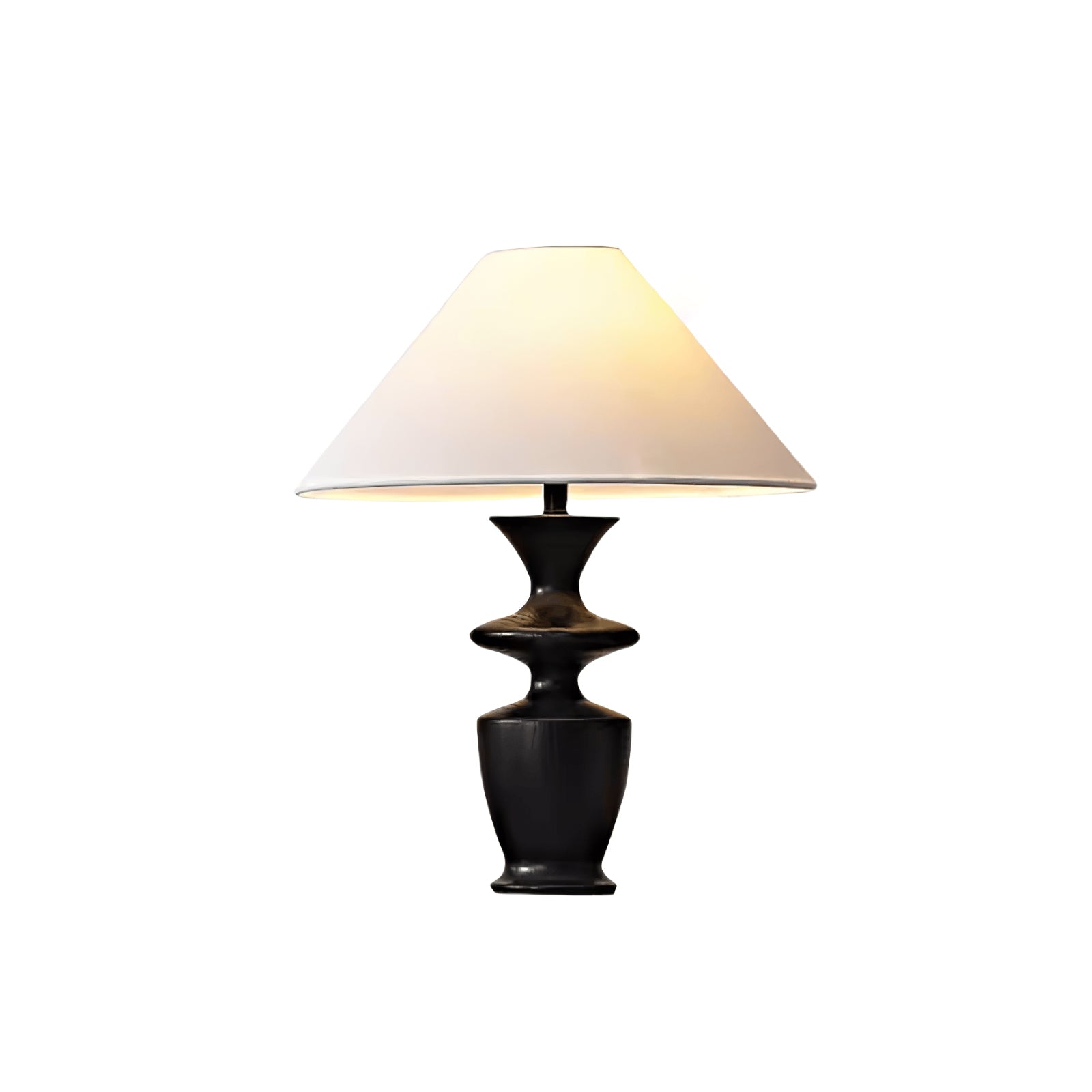 Arius Vintage Wood Table Lamp-Neutral Decor
