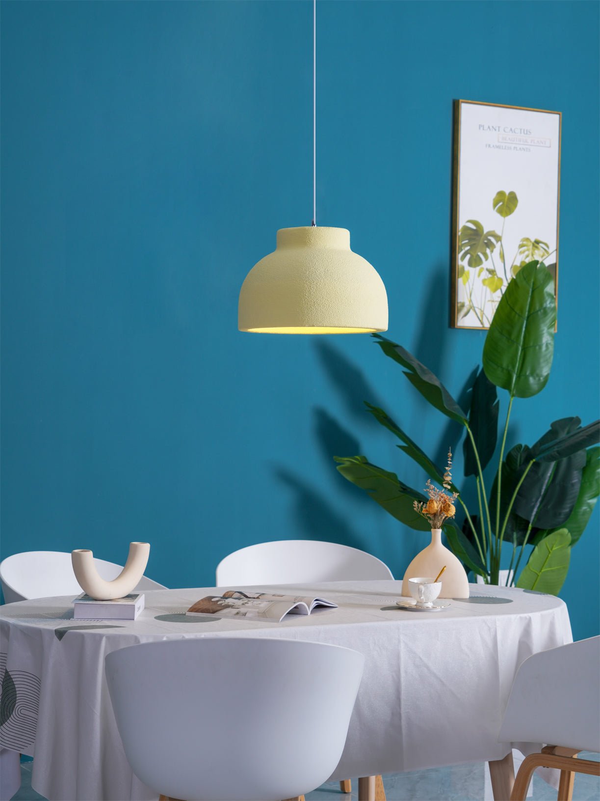 Divelo Polyethylene Cozy Pendant Lamp-Neutral Decor