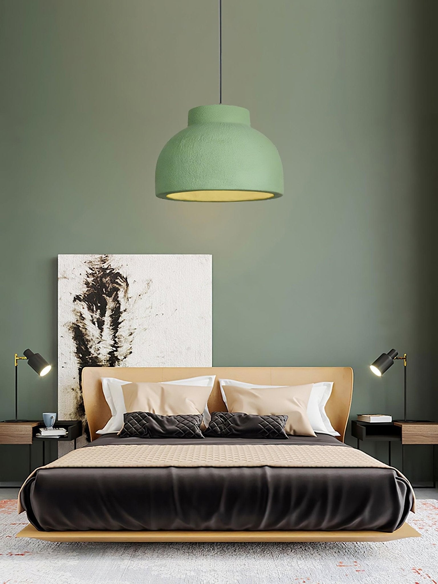 Divelo Polyethylene Cozy Pendant Lamp-Neutral Decor