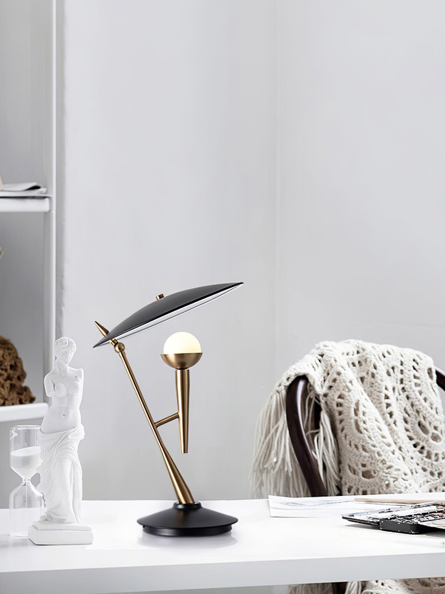 Alvira Modern Table Lamp-Neutral Decor