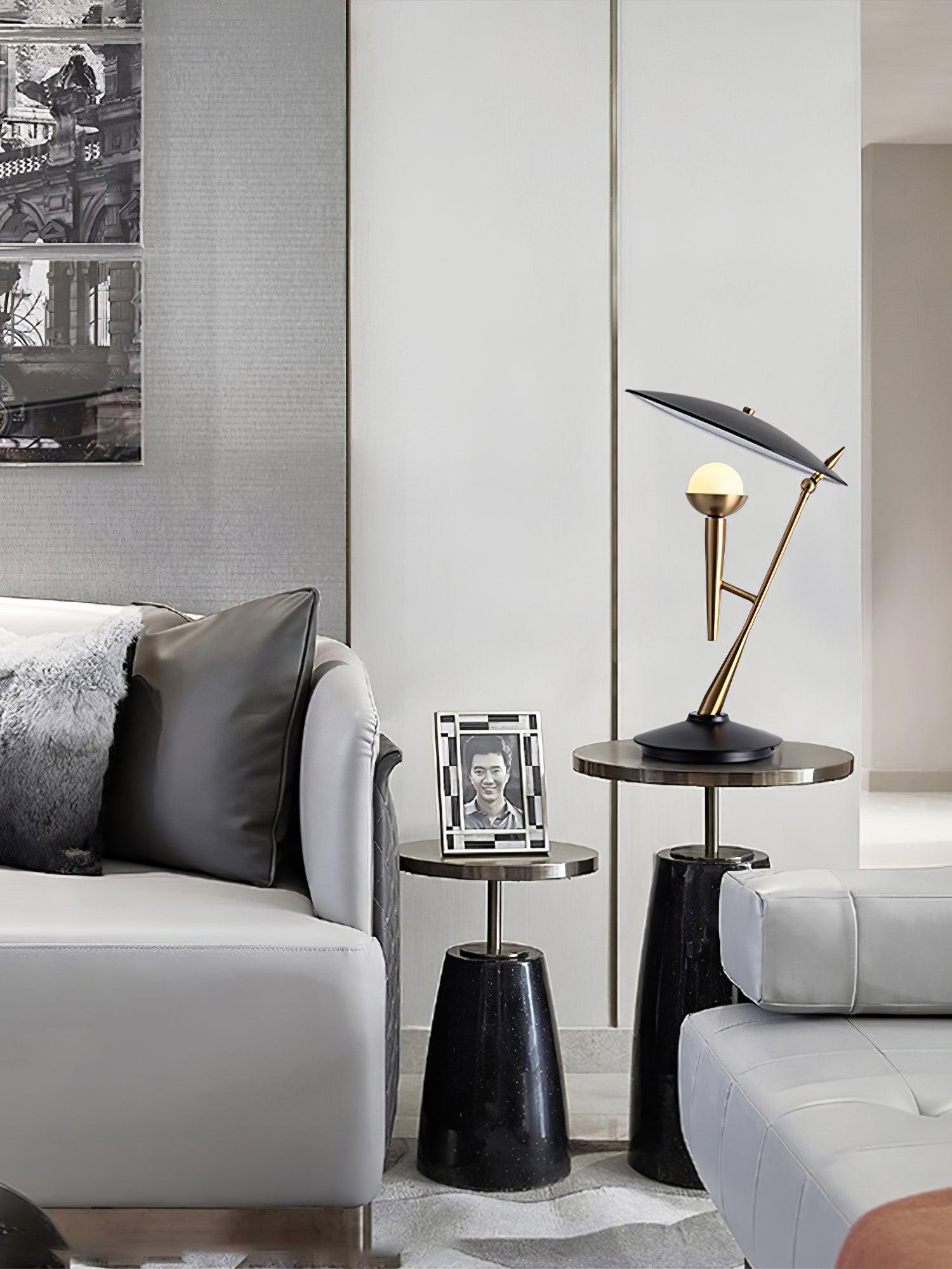 Alvira Modern Table Lamp-Neutral Decor