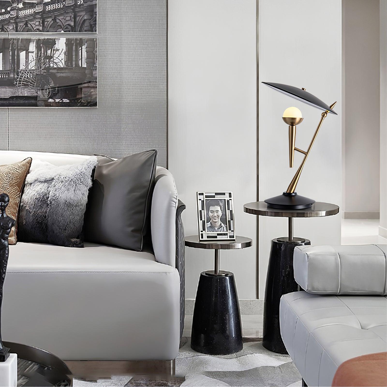 Alvira Modern Table Lamp-Neutral Decor