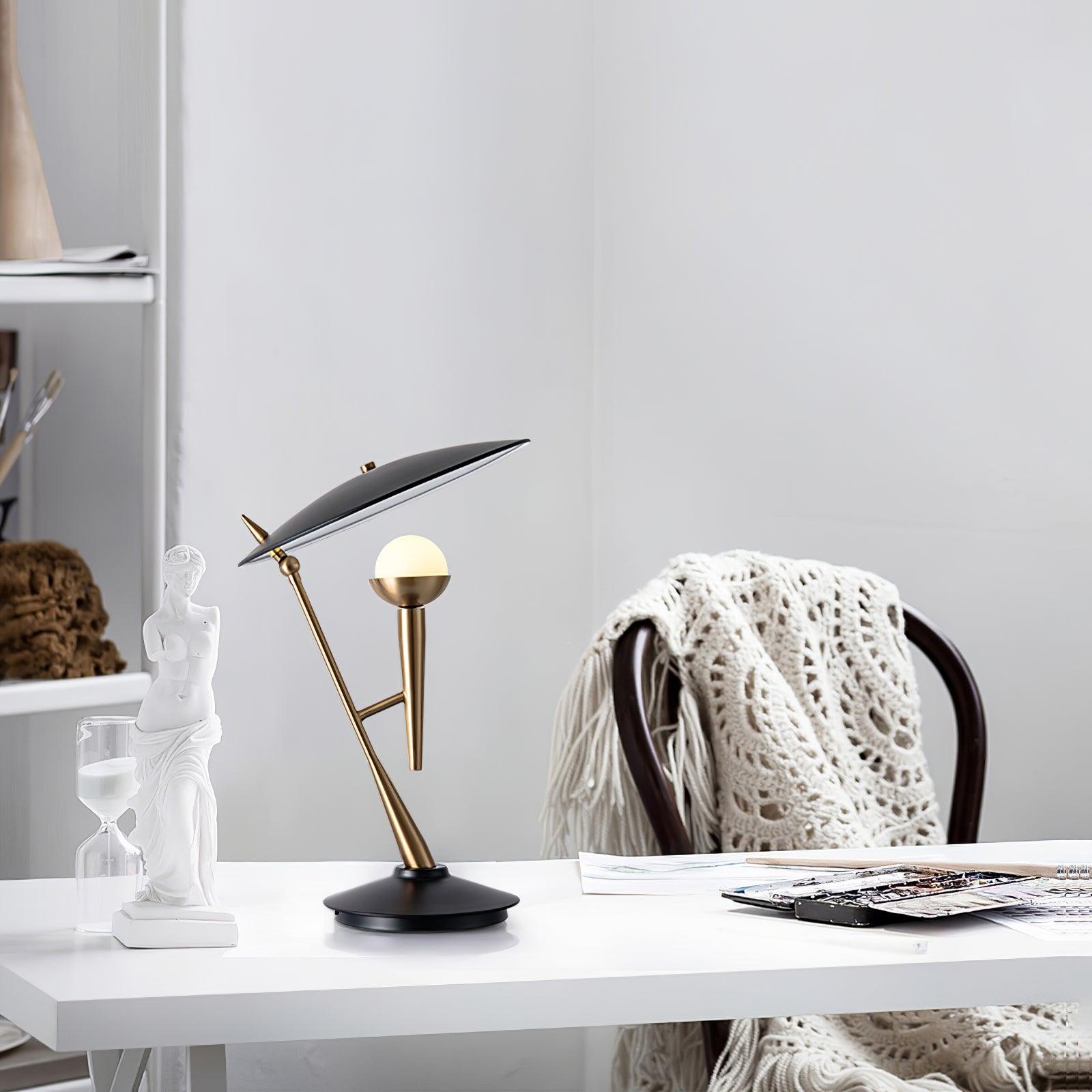 Alvira Modern Table Lamp-Neutral Decor