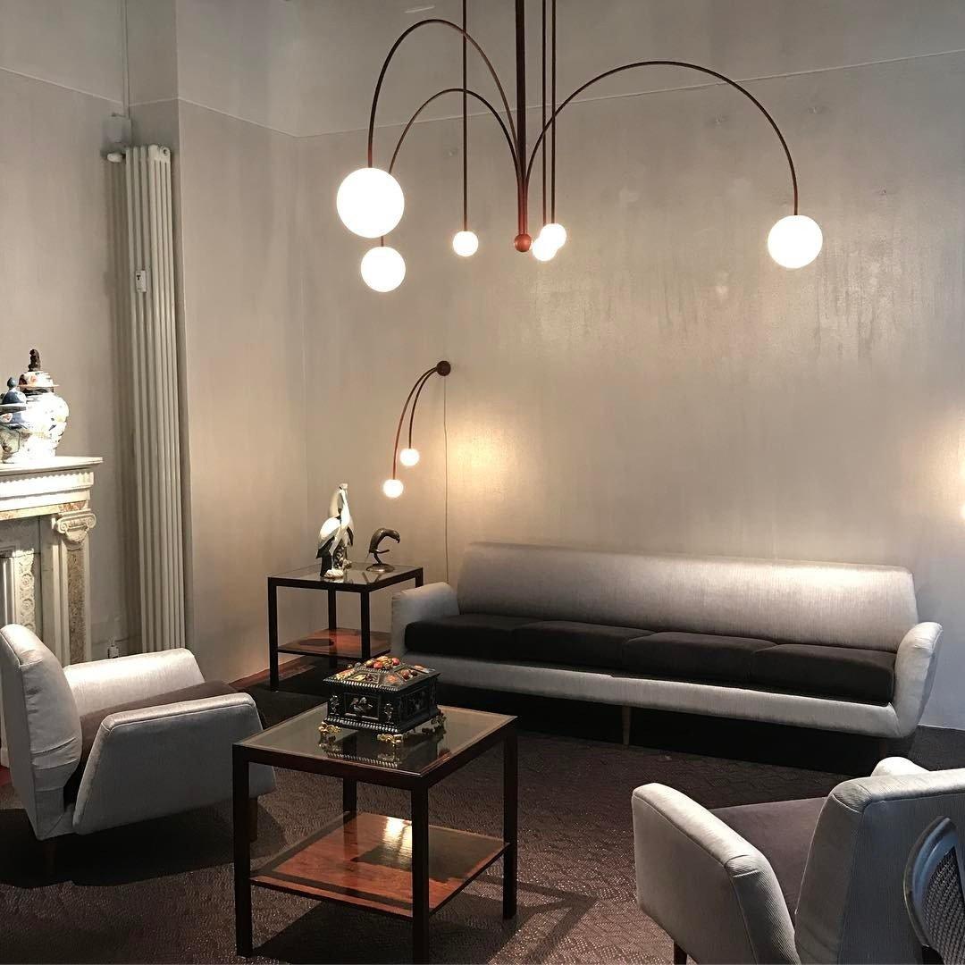 Lustra Chandelier Globe Modern-Neutral Decor