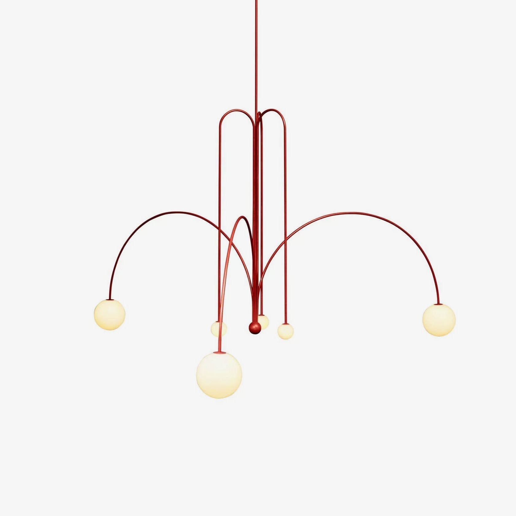 Lustra Chandelier Globe Modern-Neutral Decor