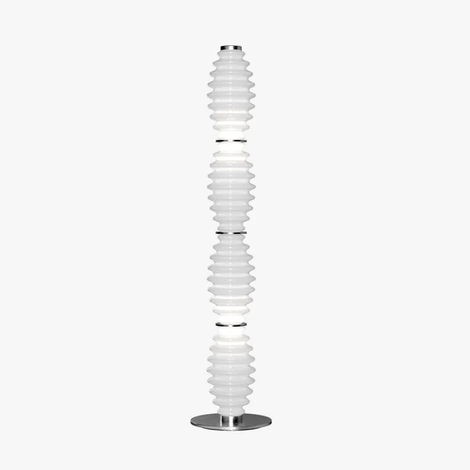 Taylor Glass Modern Floor Lamp-Neutral Decor