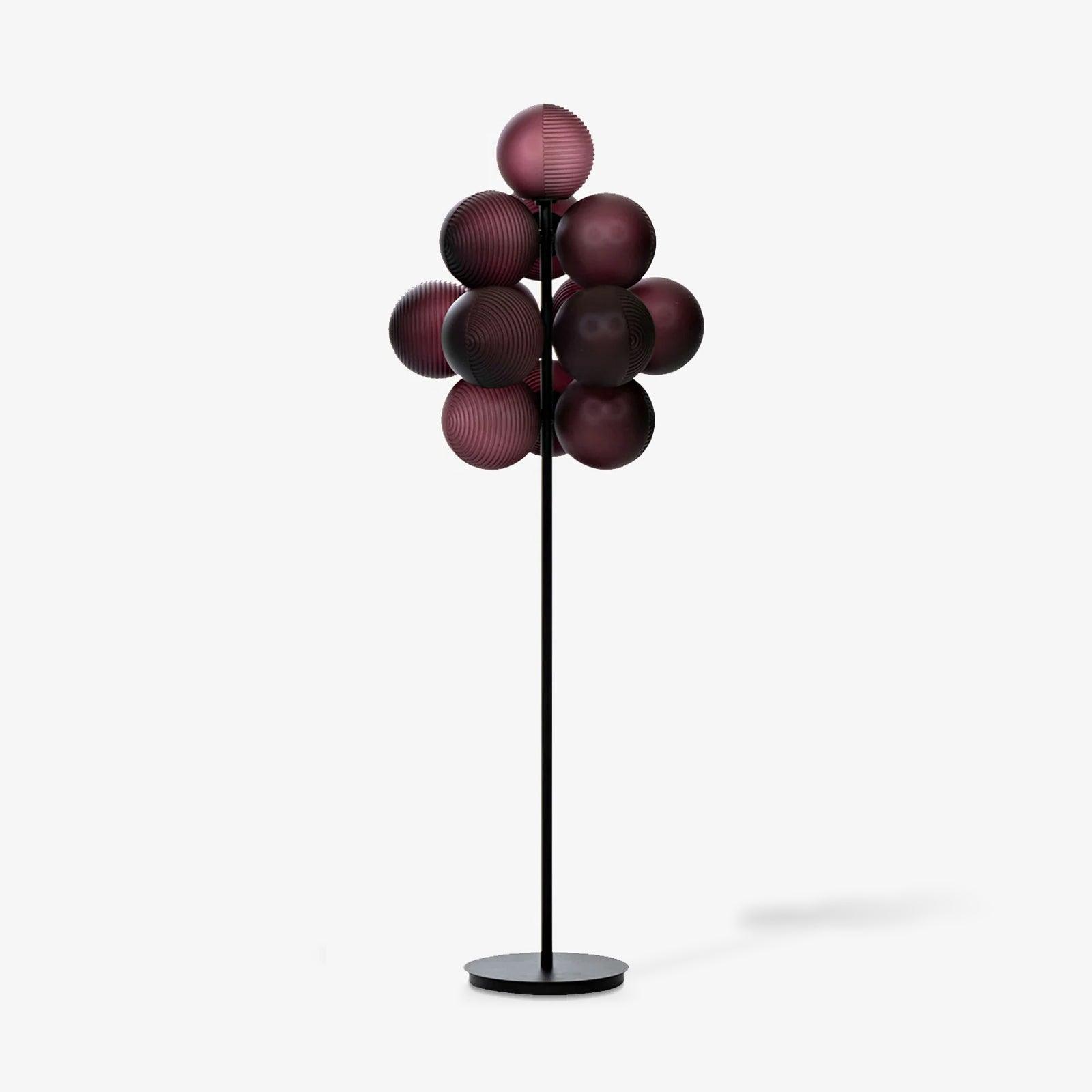 Nyrain Glass Artistic Floor Lamp-Neutral Decor