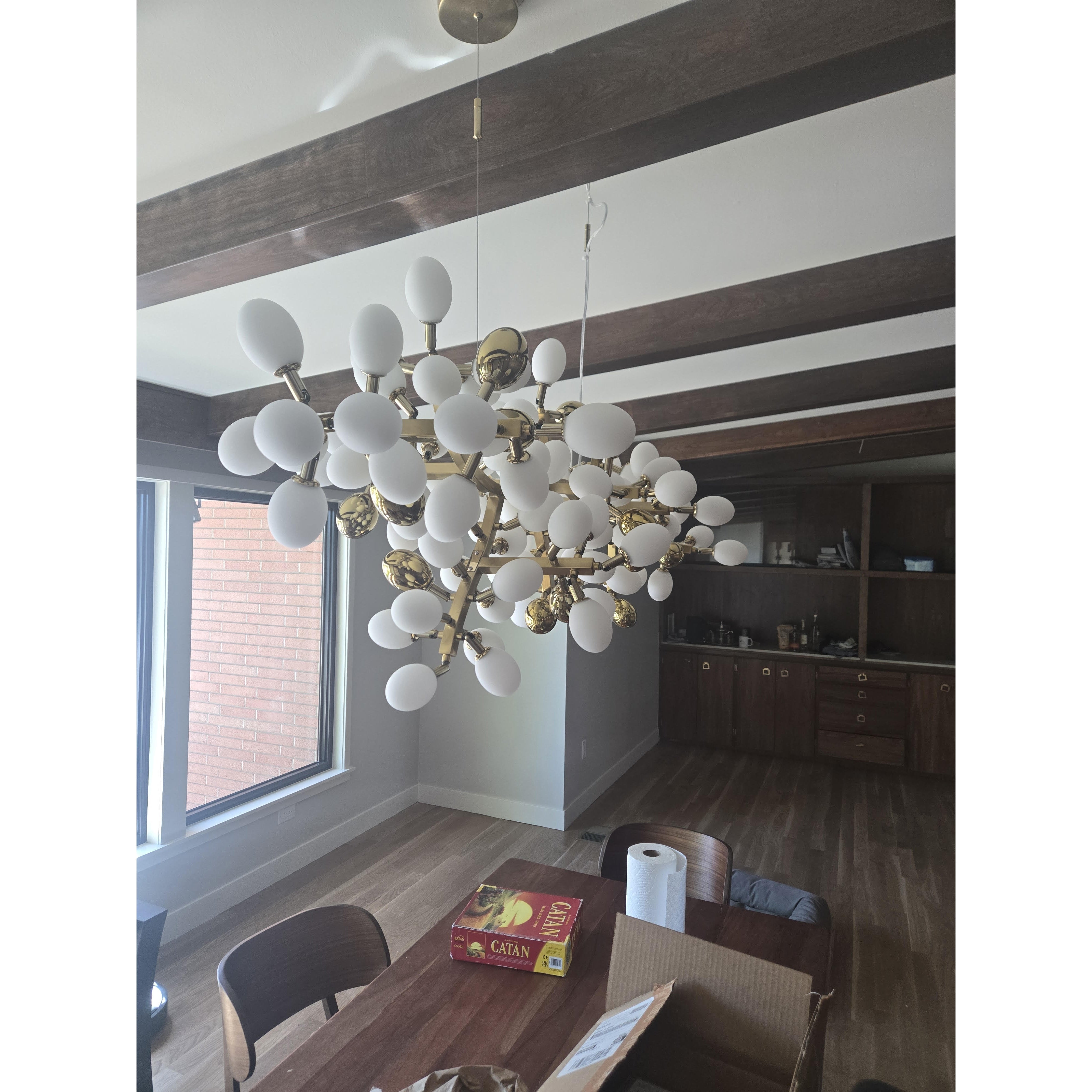 Elara Glass Chandelier