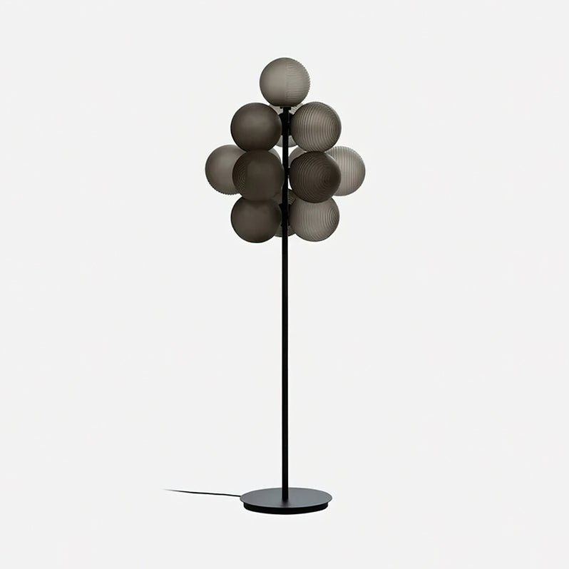 Nyrain Glass Artistic Floor Lamp-Neutral Decor