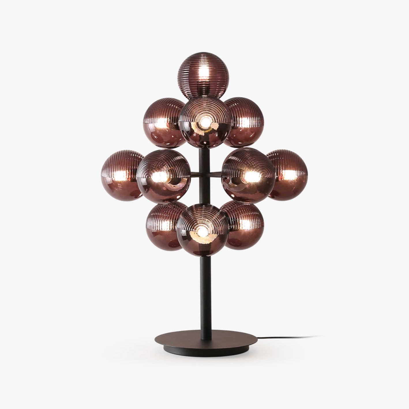 Wesley Modern Glass Table Lamp-Neutral Decor