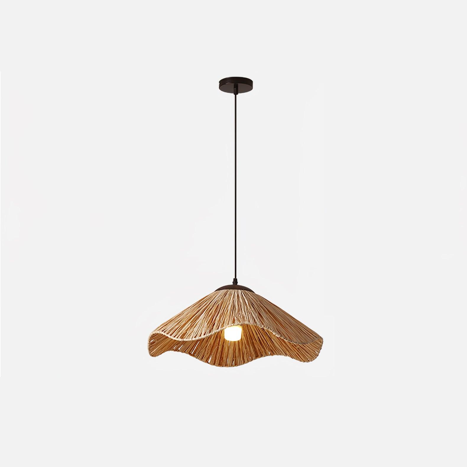 Falinor Straw Bohemian Pendant Lamp-Neutral Decor