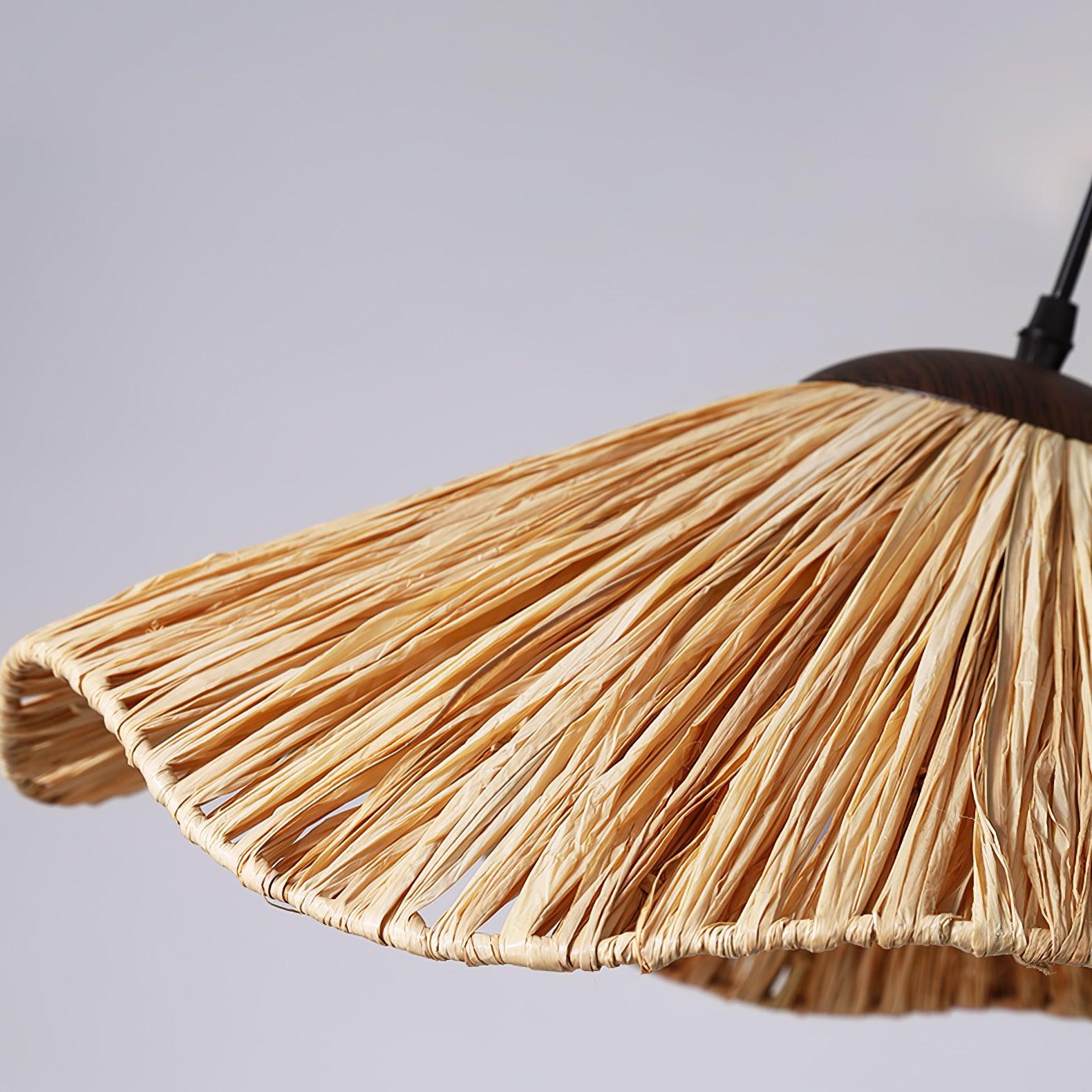 Falinor Straw Bohemian Pendant Lamp-Neutral Decor