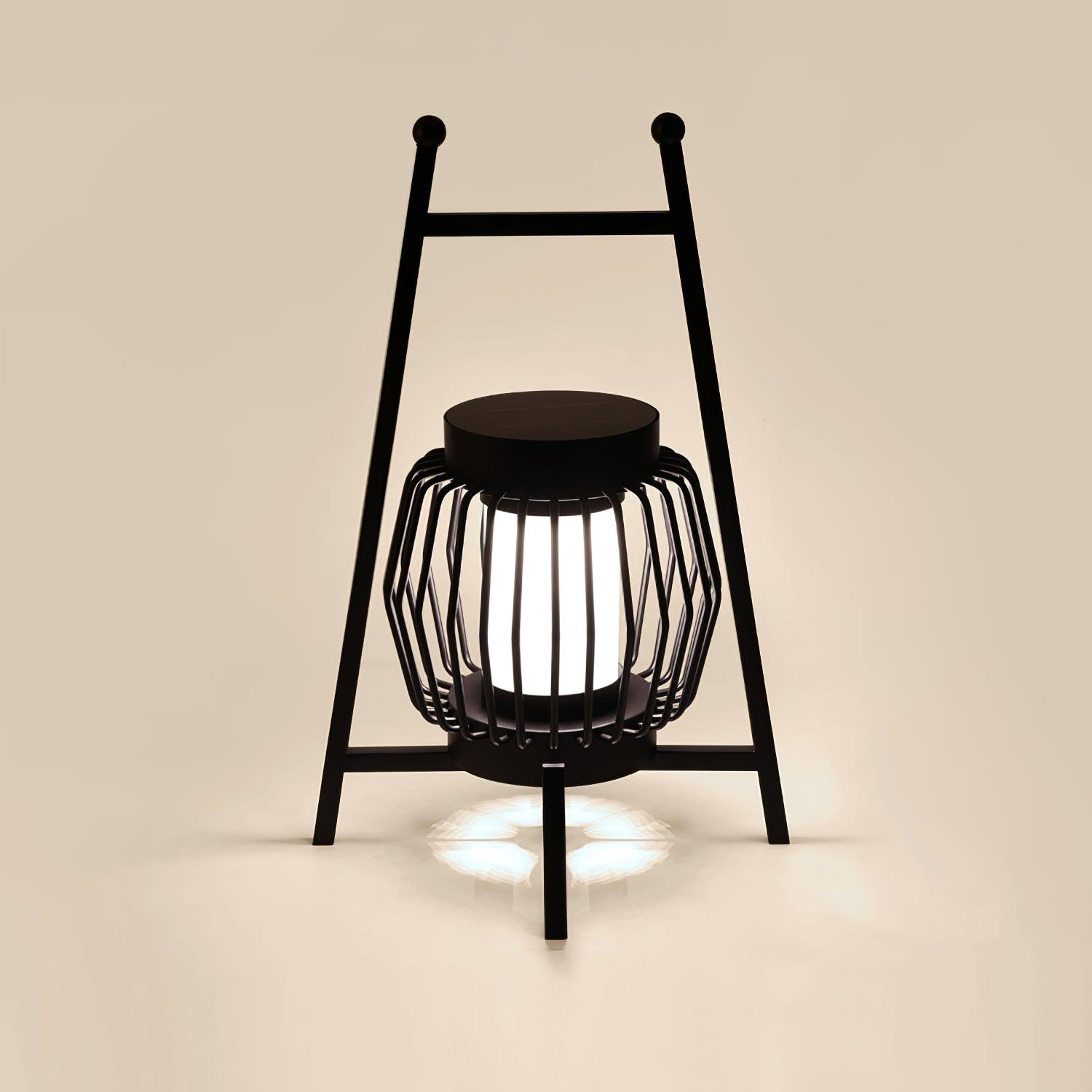 Vithair Oriental Wooden Floor Lamp-Neutral Decor