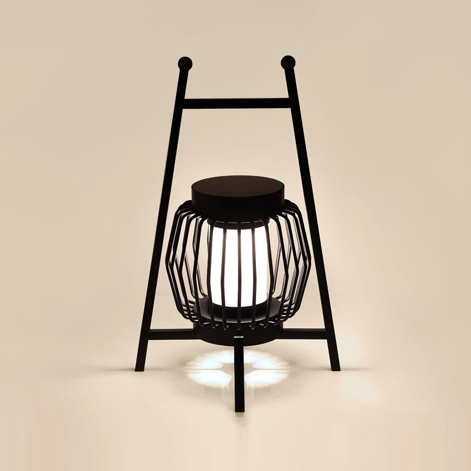 Vithair Oriental Wooden Floor Lamp-Neutral Decor