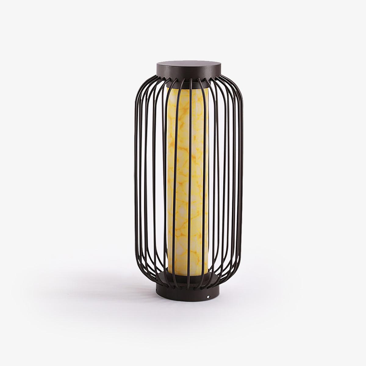 Eurthael Oriental Alabaster Table Lamp-Neutral Decor