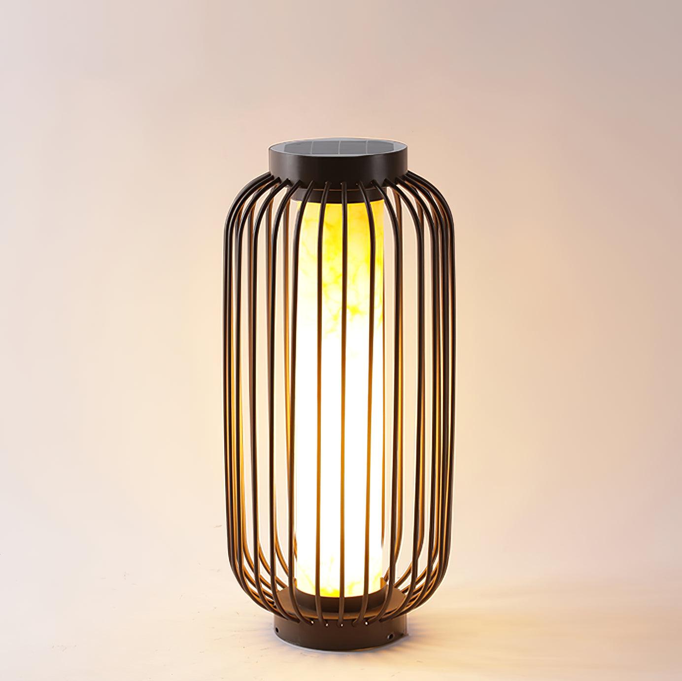 Eurthael Oriental Alabaster Table Lamp-Neutral Decor