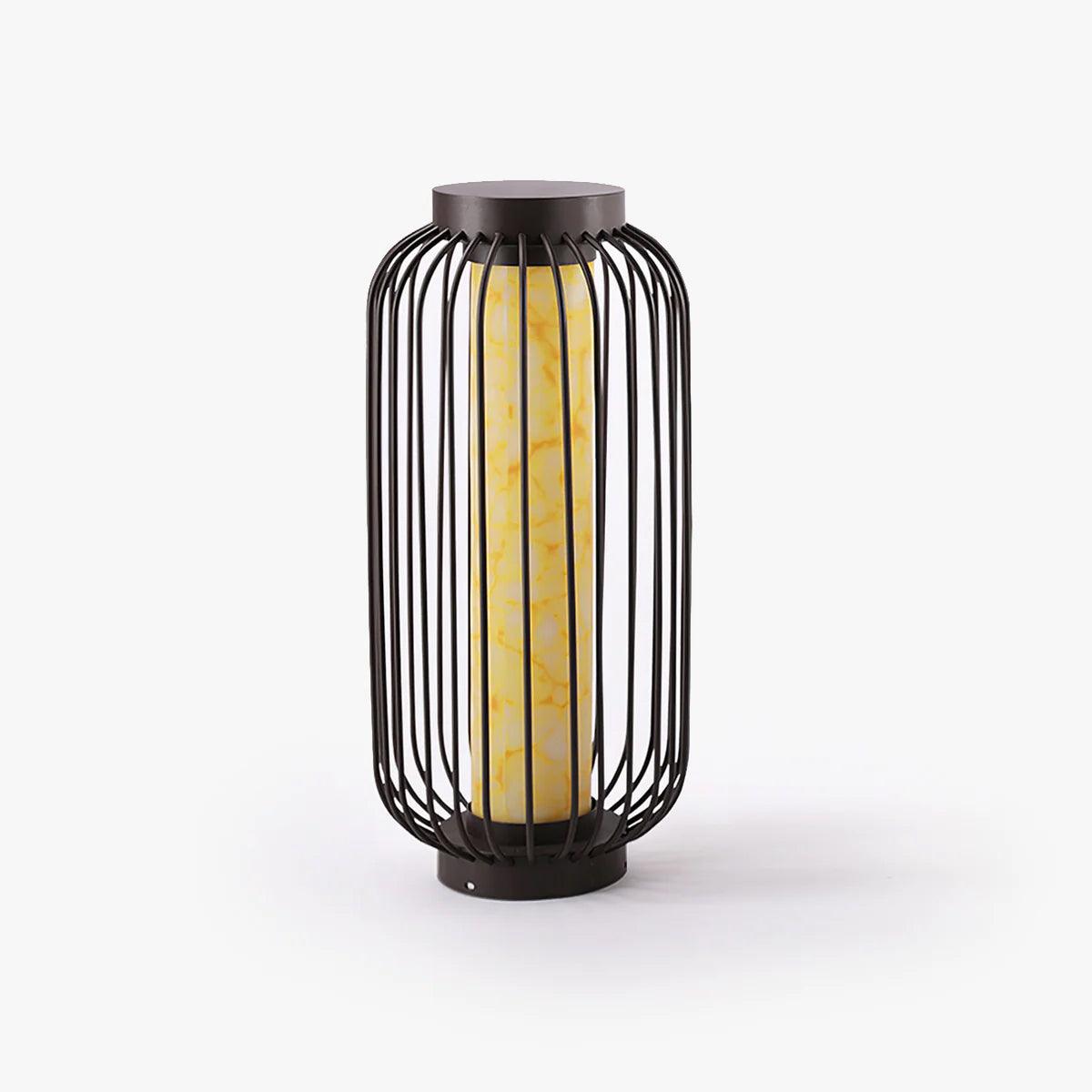 Eurthael Oriental Alabaster Table Lamp-Neutral Decor