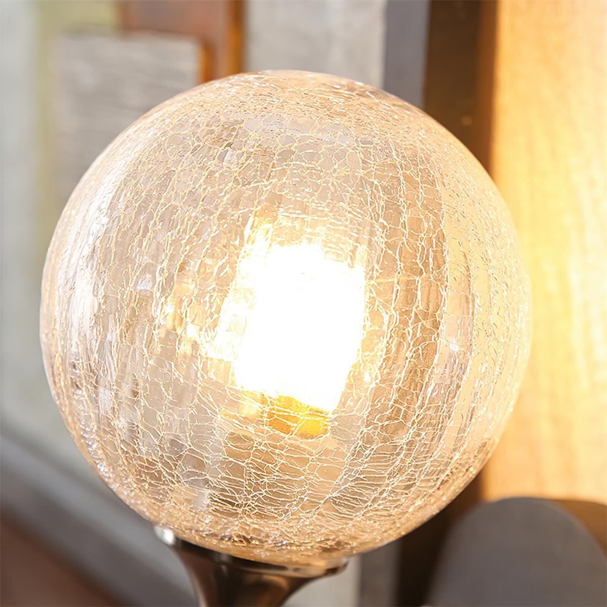 Duvin Frosted Glass Vintage Wall Lamp