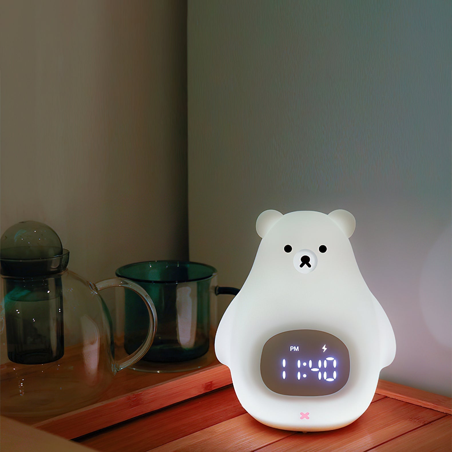 Bomi Clock Night Light (built-in battery)