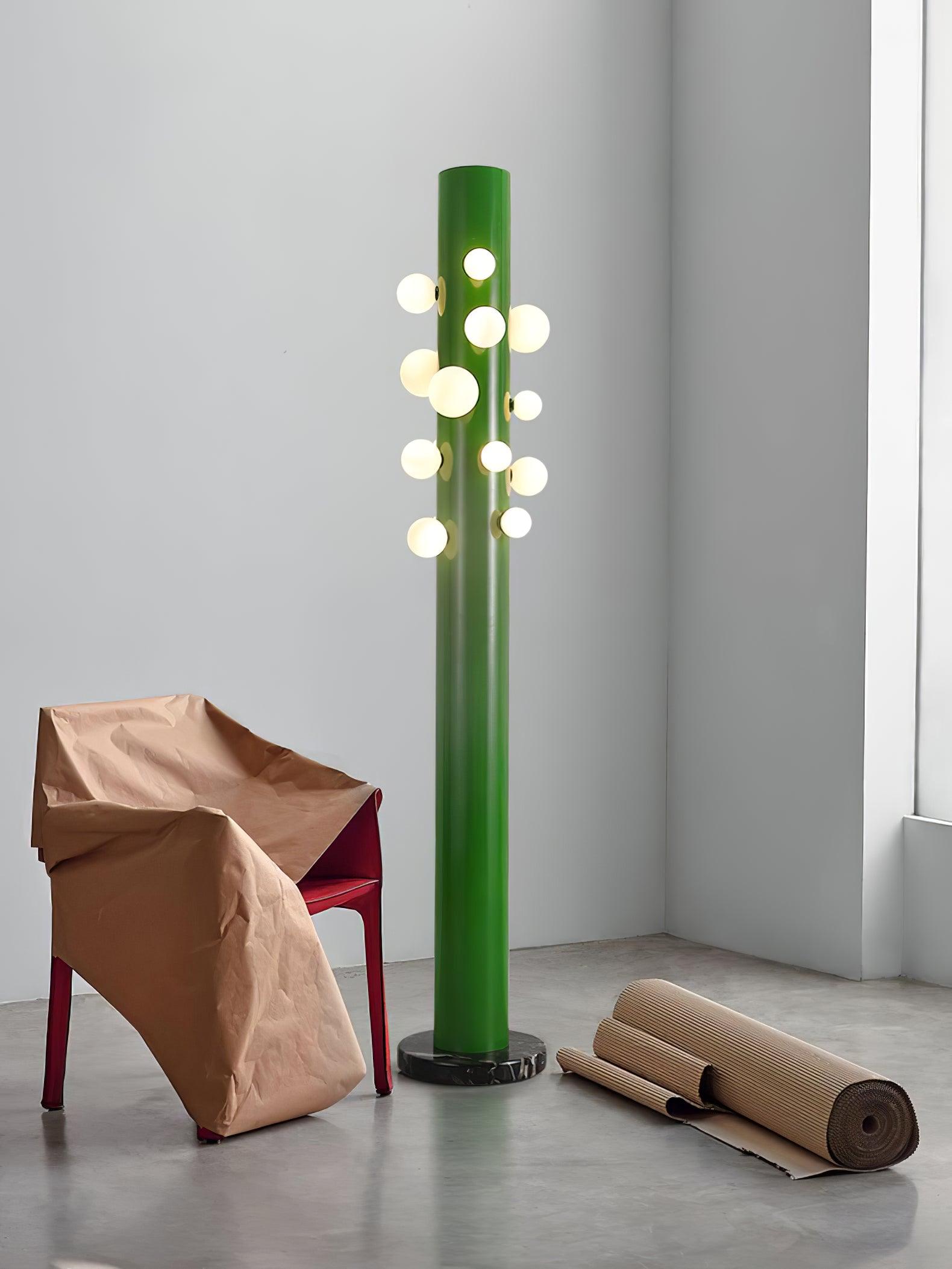 Ortaliel Marble Floor Lamp-Neutral Decor