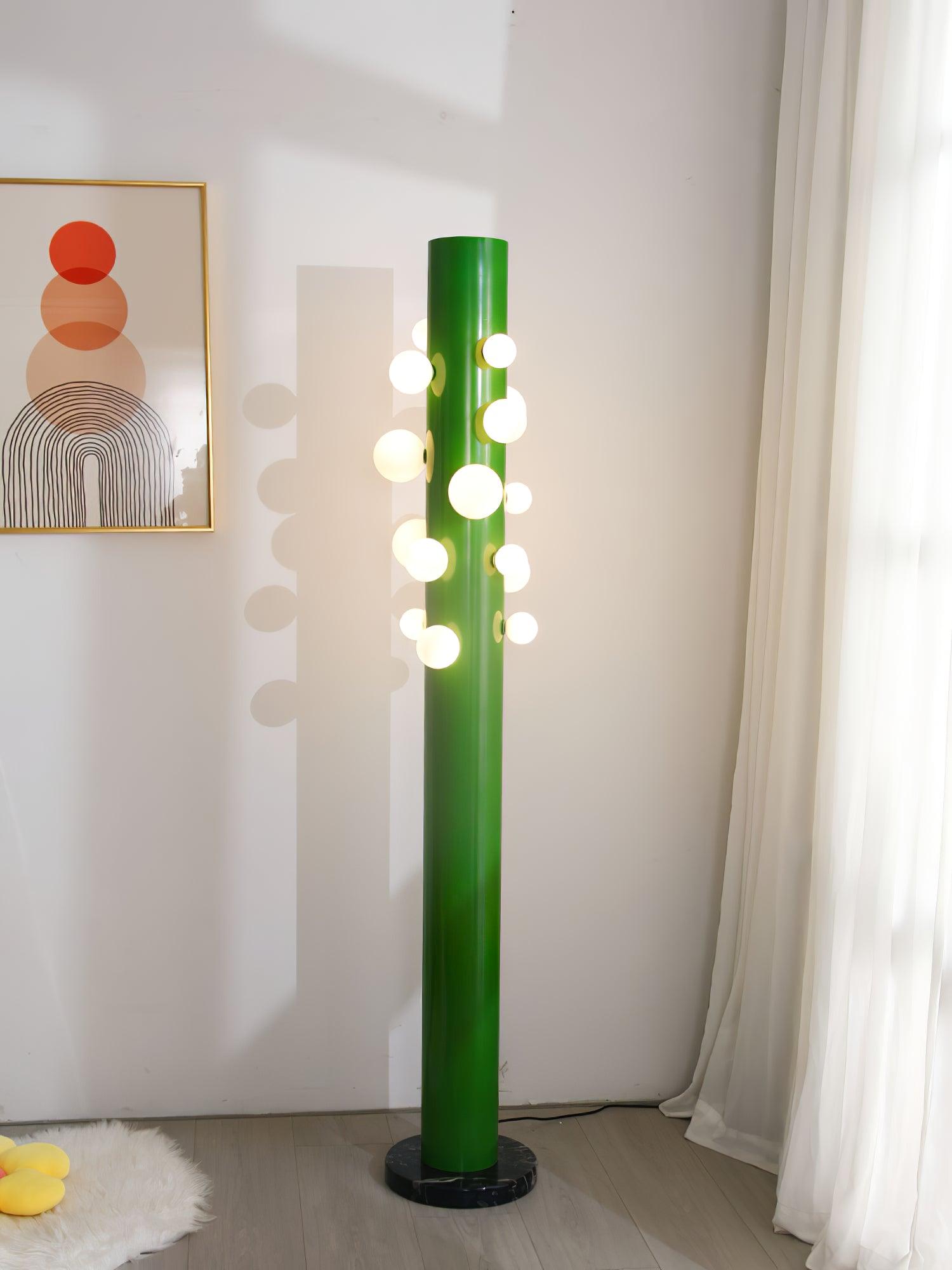 Ortaliel Marble Floor Lamp-Neutral Decor