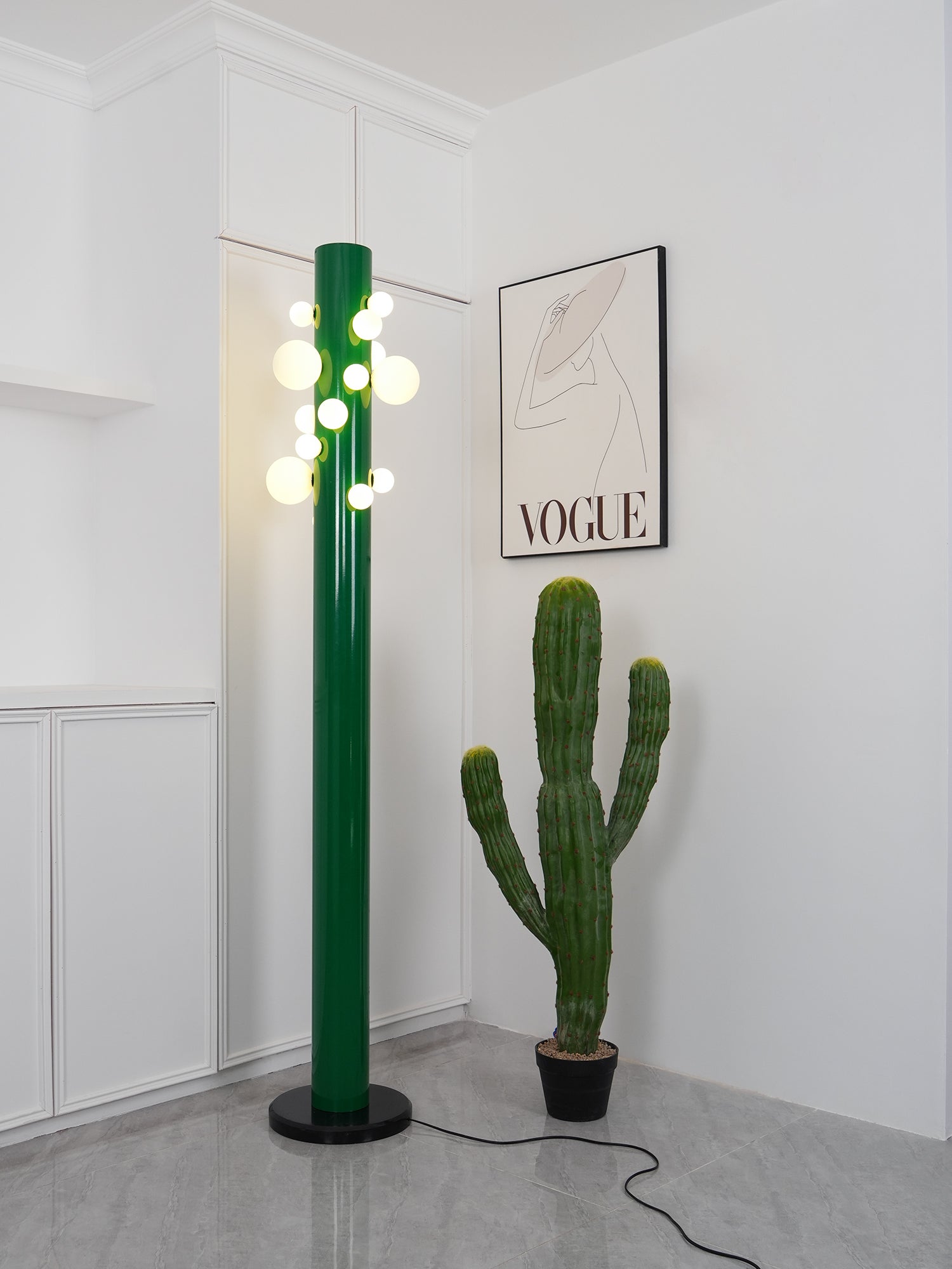 Ortaliel Marble Floor Lamp-Neutral Decor