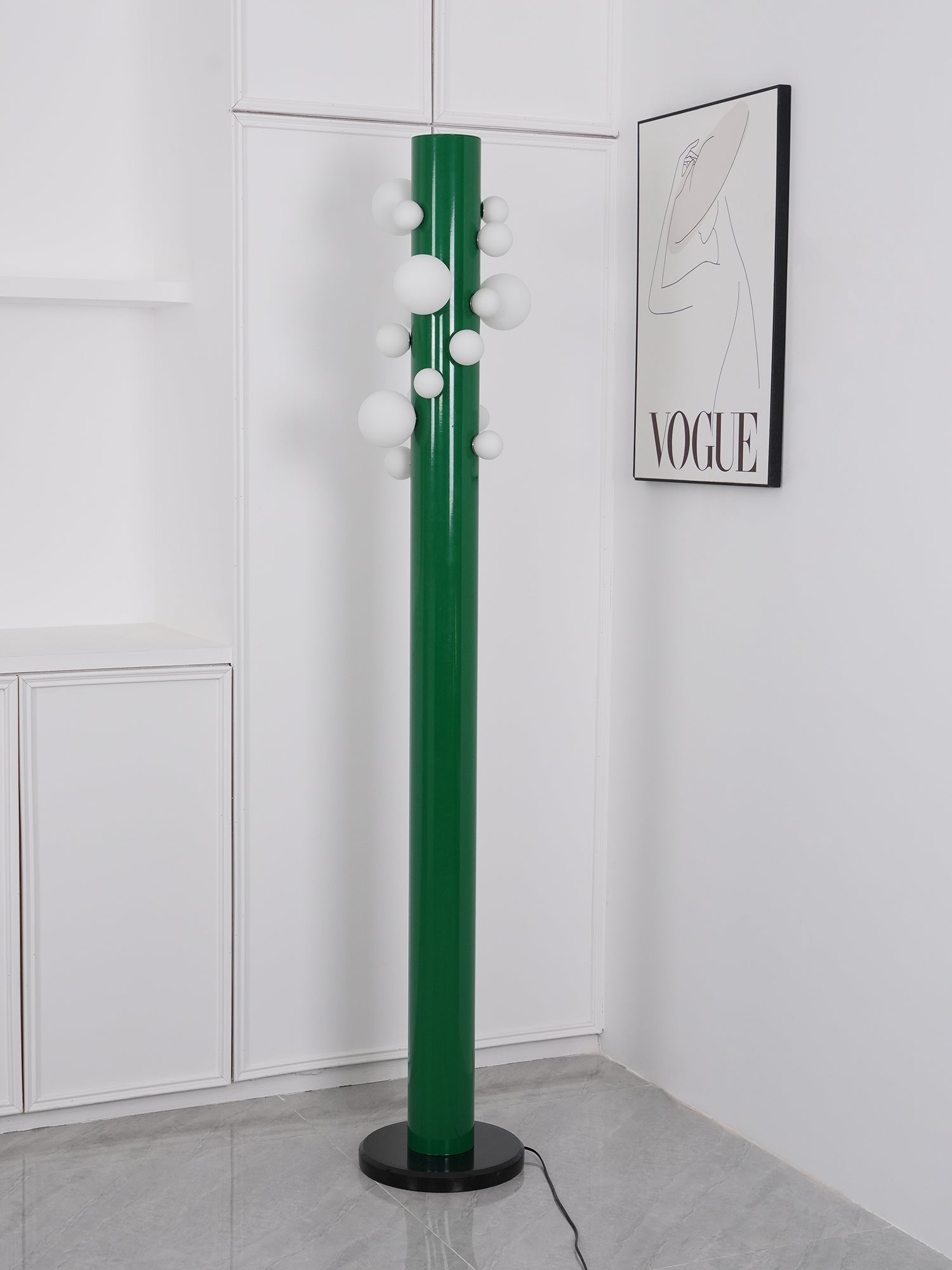 Ortaliel Marble Floor Lamp-Neutral Decor
