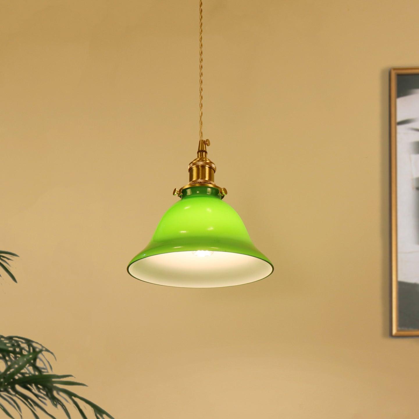 Jovanth Brass Retro Pendant Light-Neutral Decor