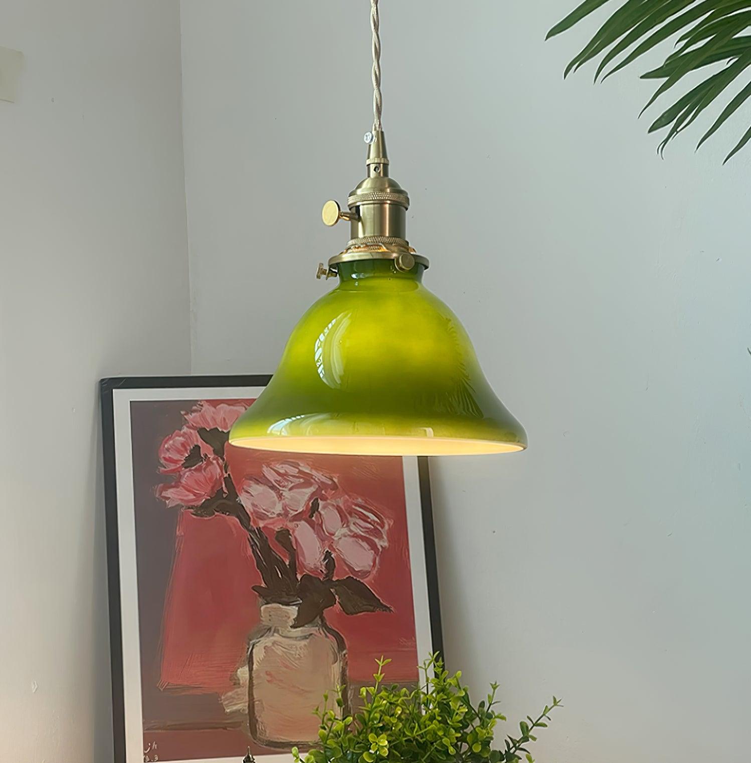 Jovanth Brass Retro Pendant Light-Neutral Decor