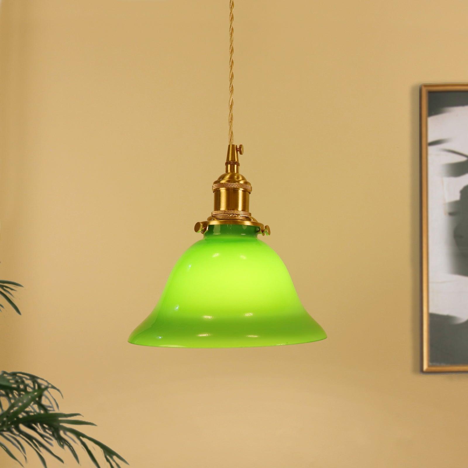 Jovanth Brass Retro Pendant Light-Neutral Decor