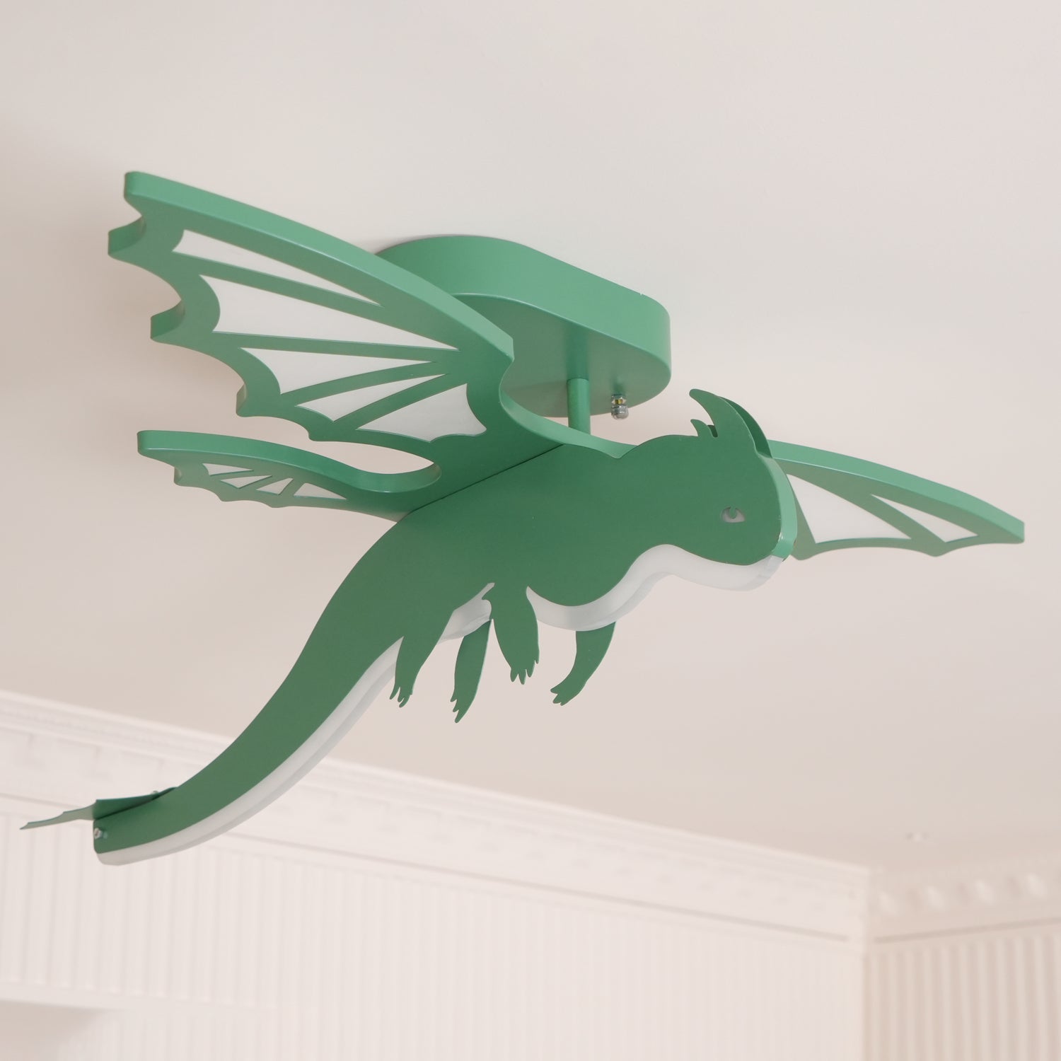 Lustra Ceiling Light Green Dinosaur LED-Neutral Decor