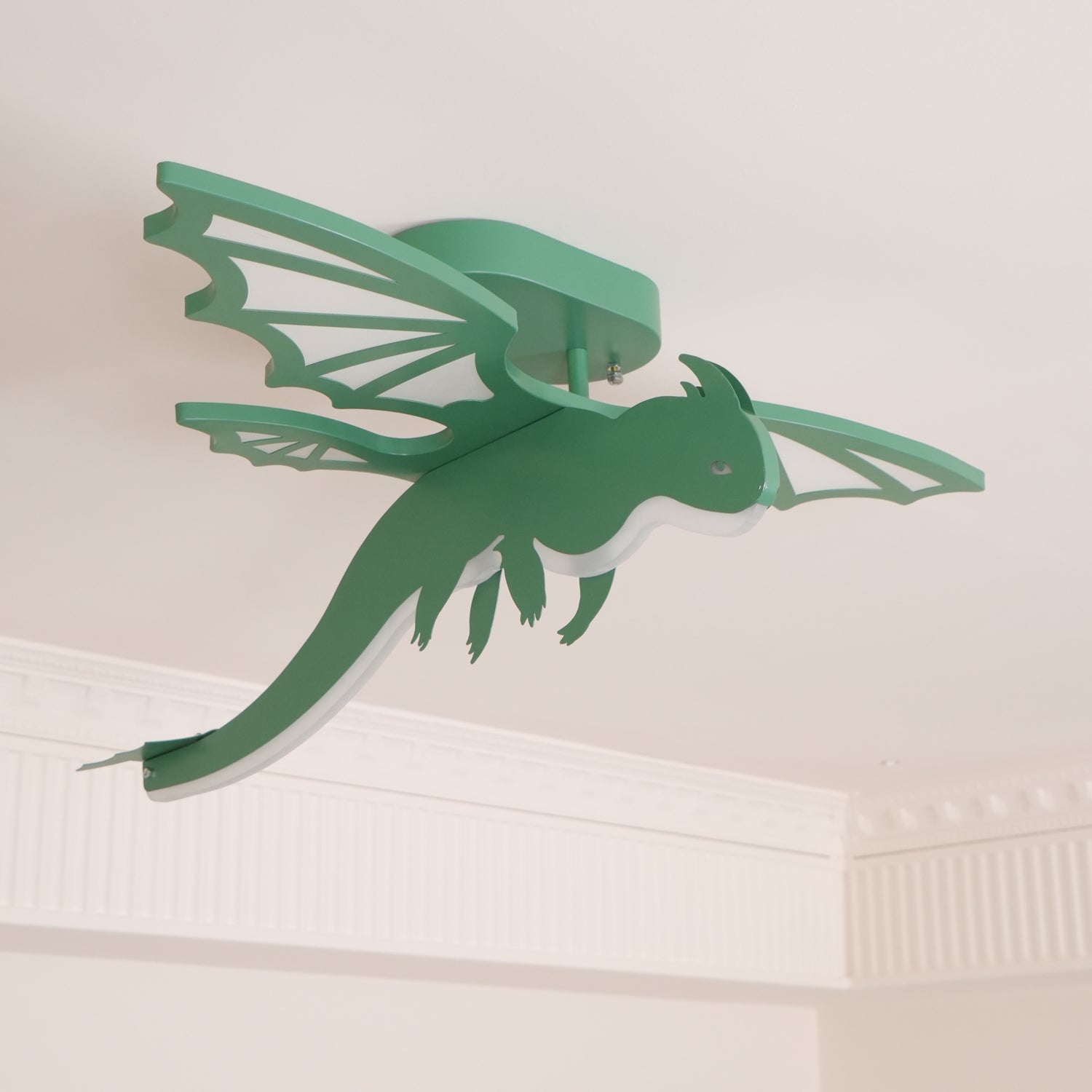 Lustra Ceiling Light Green Dinosaur LED-Neutral Decor