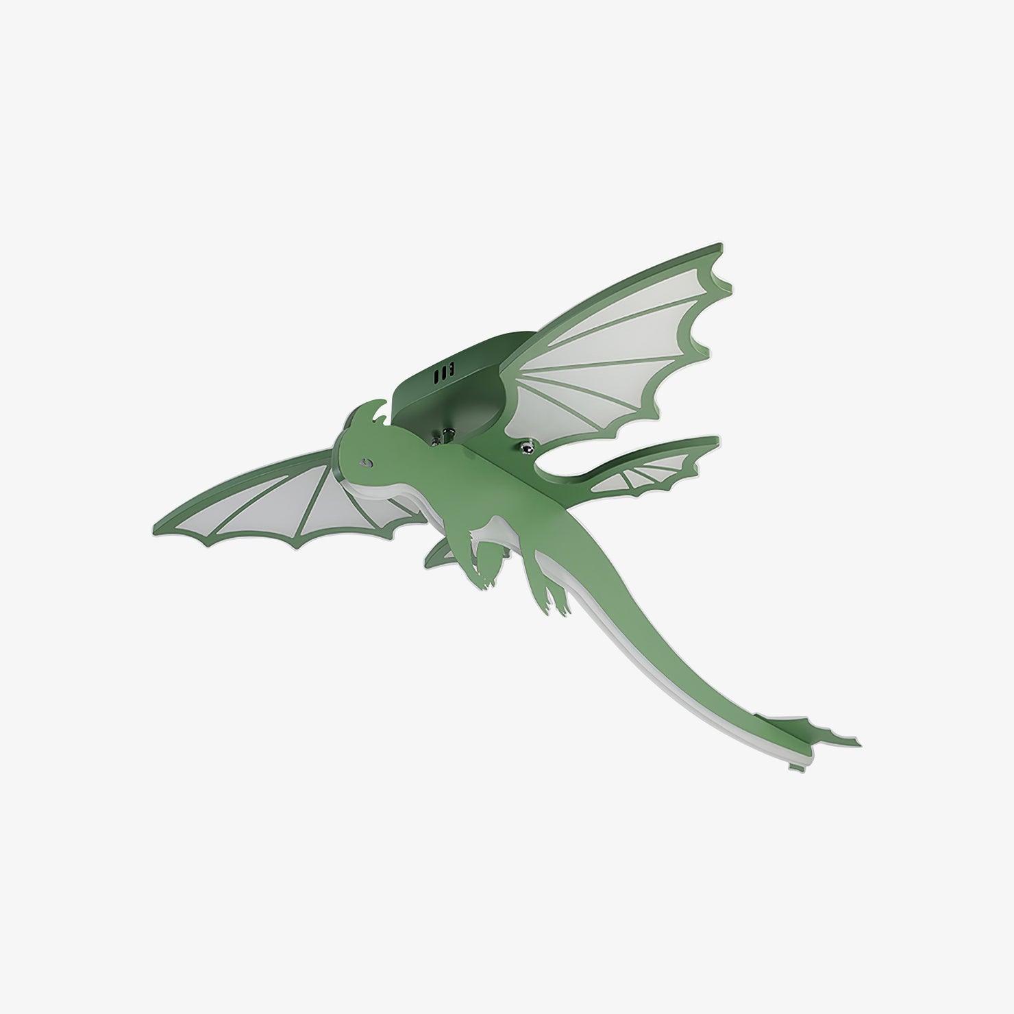 Lustra Ceiling Light Green Dinosaur LED-Neutral Decor