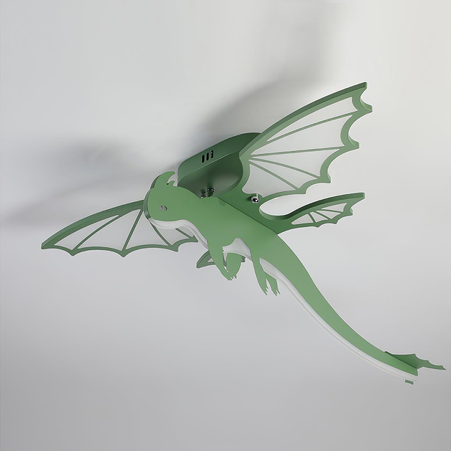 Lustra Ceiling Light Green Dinosaur LED-Neutral Decor