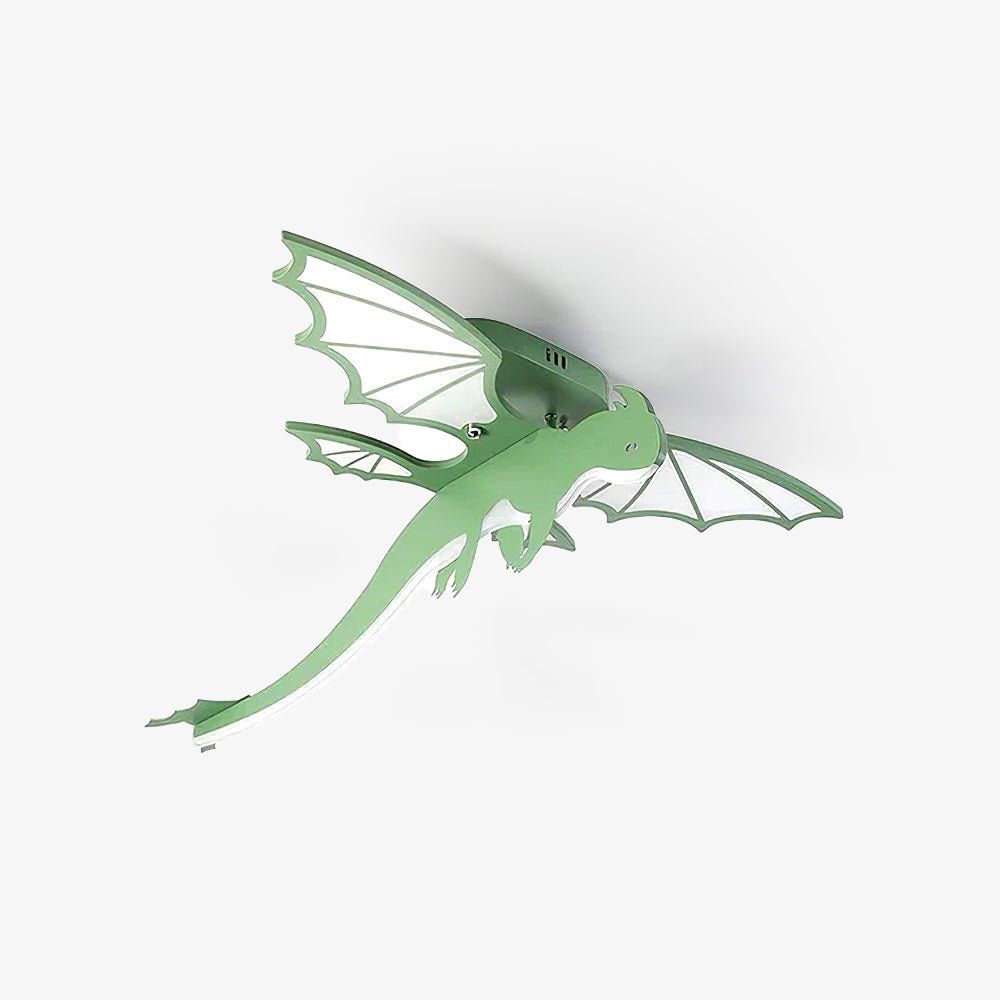 Lustra Ceiling Light Green Dinosaur LED-Neutral Decor