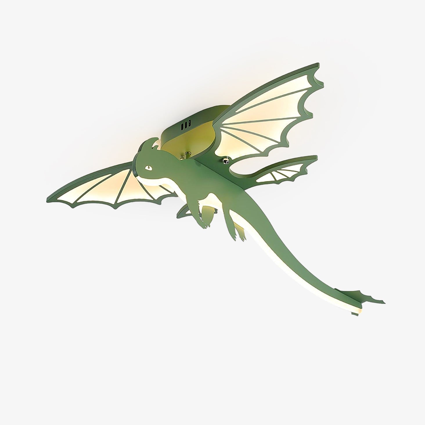 Lustra Ceiling Light Green Dinosaur LED-Neutral Decor