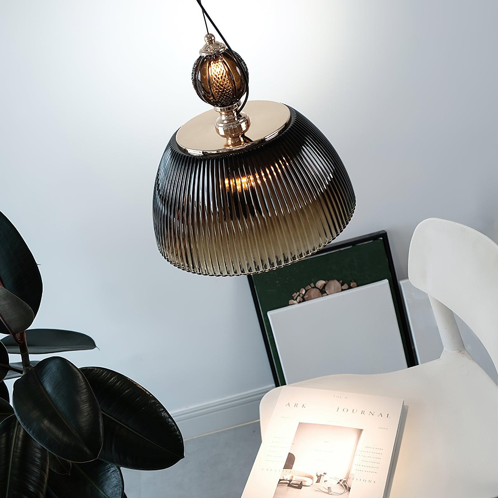 Nray Glass Retro Pendant Lamp-Neutral Decor
